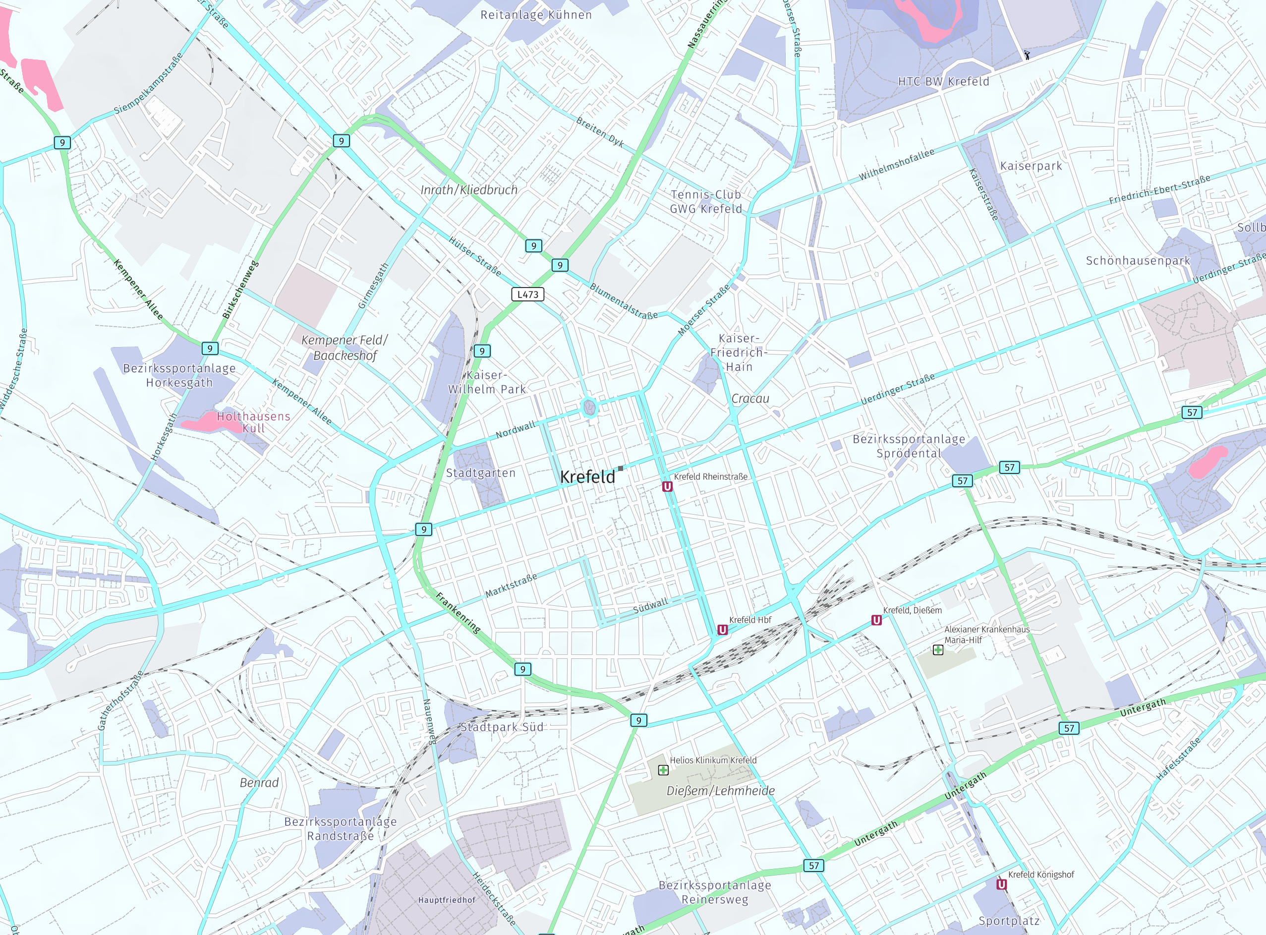 Tafel Krefeld e.V. - Karte | Stadtplan